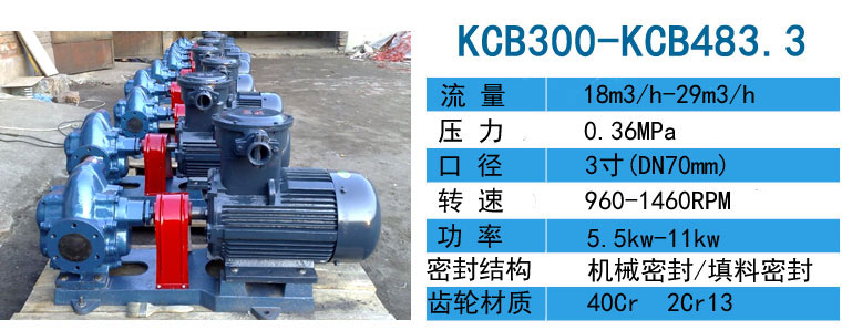 KCB齒輪油泵防爆整機